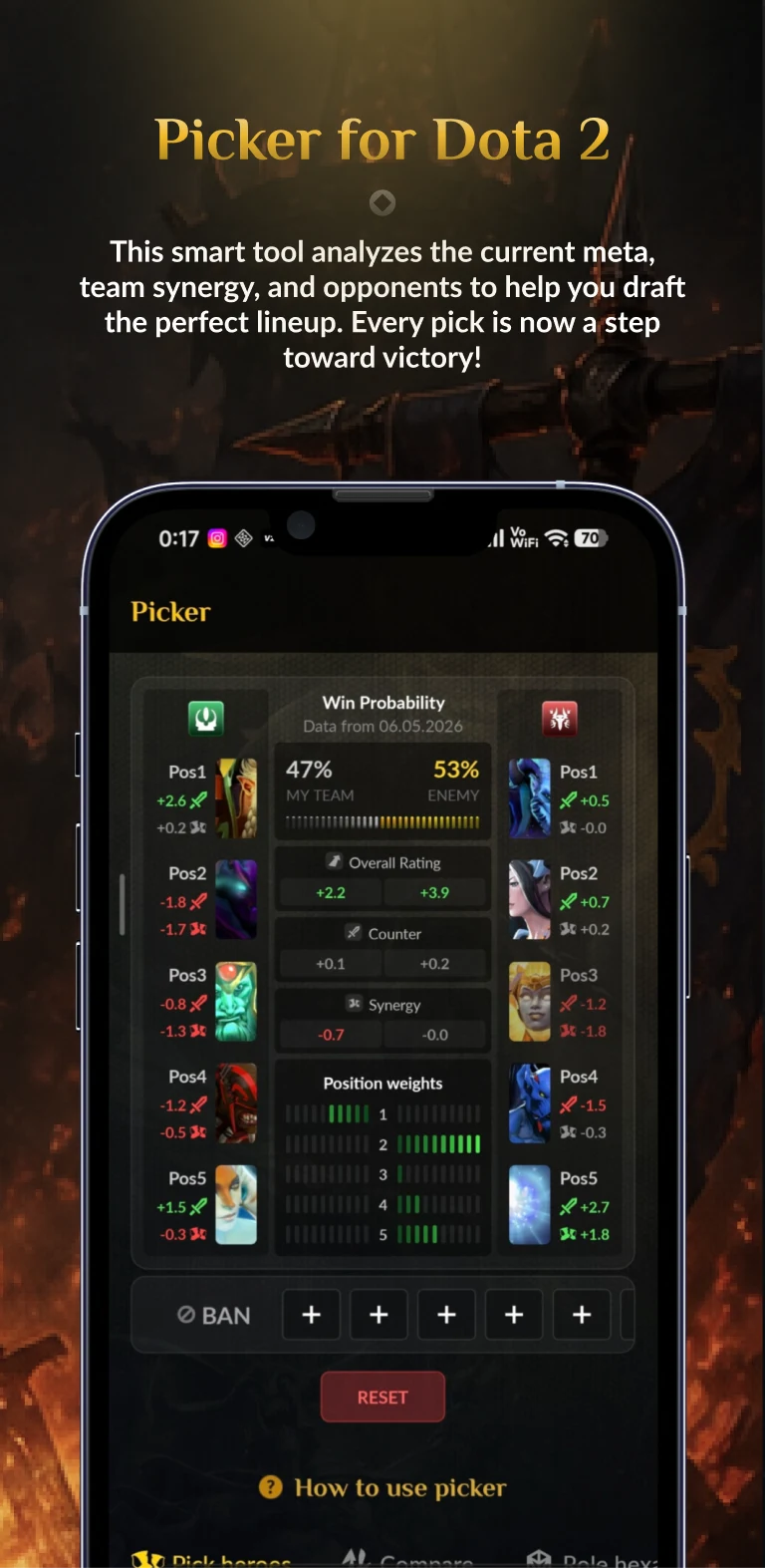 Dota 2 Helper screenshot